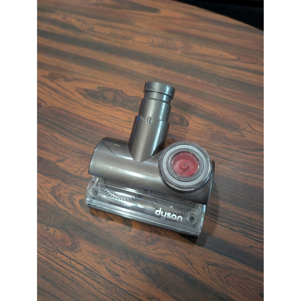 Dyson Tangle-Free Turbine Tool Vacuum Attachment Grey Red Pet Hair Remover